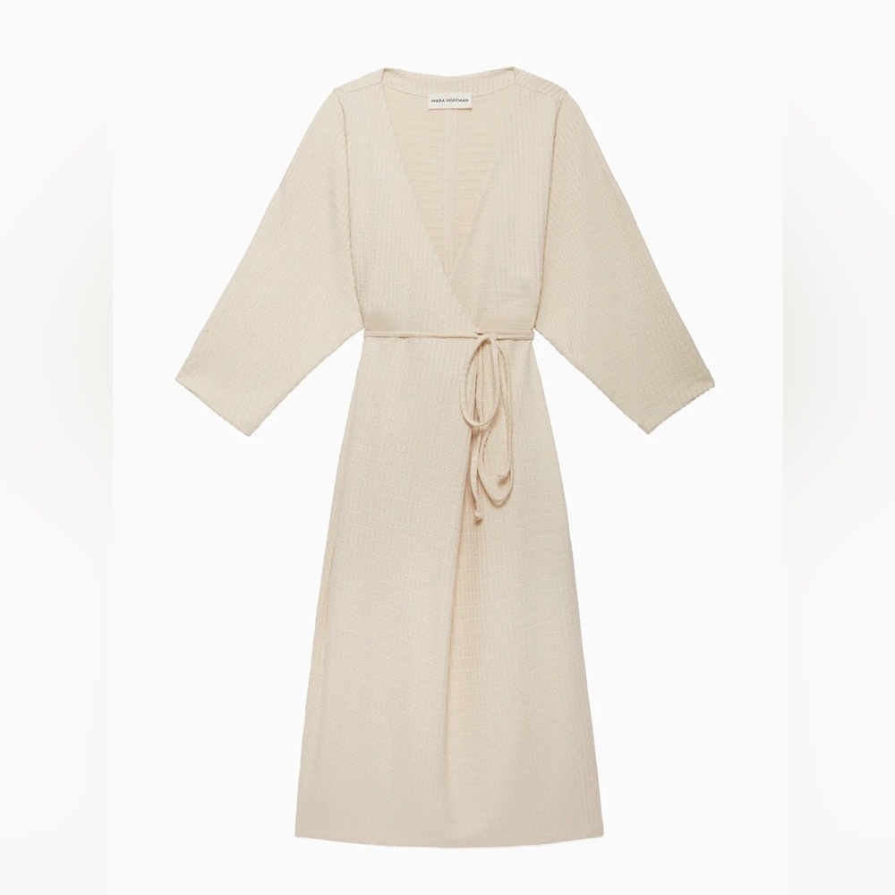 NWT Mara Hoffman Tiffany Midi Wrap Dress